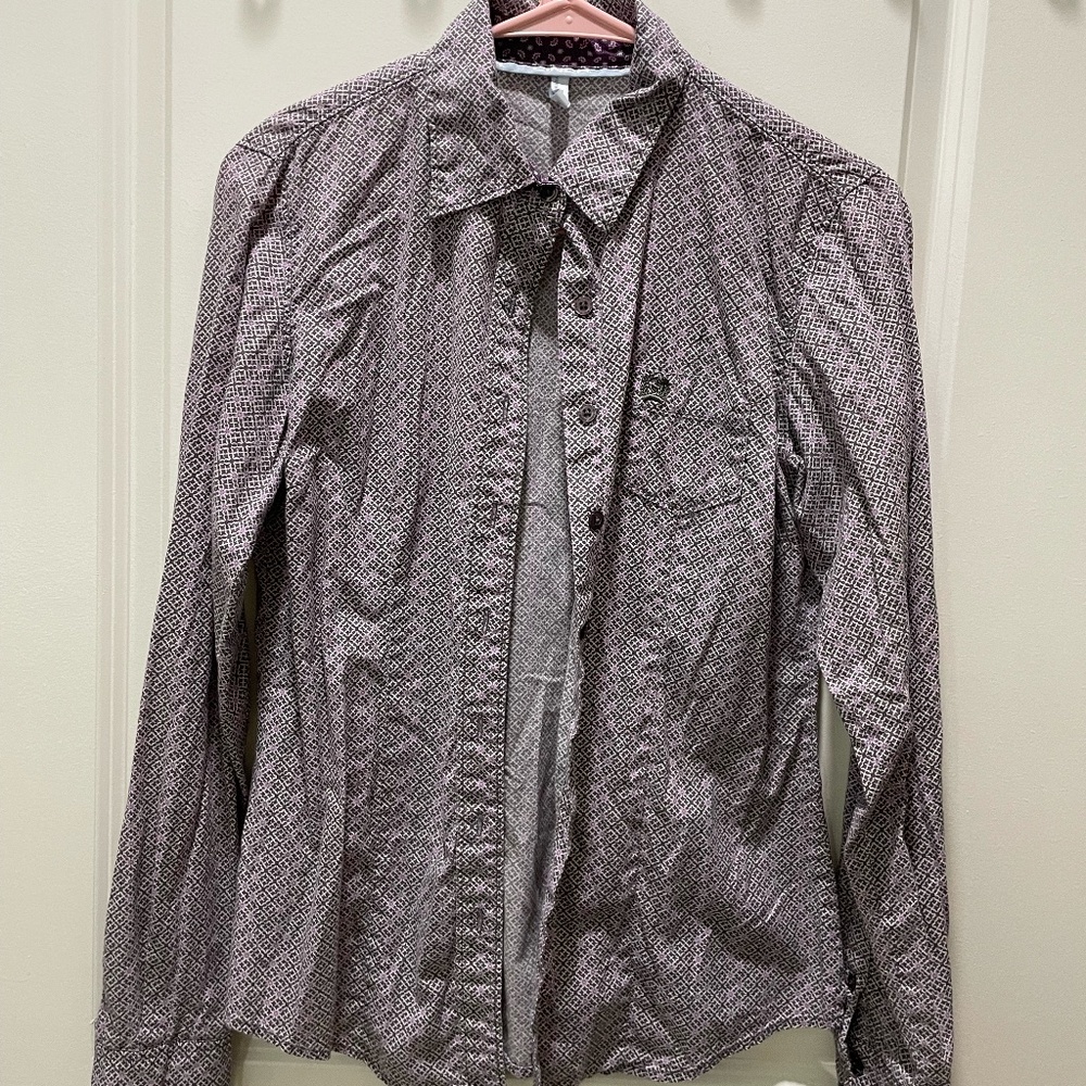 Purple Cinch Women's Button Up (S)